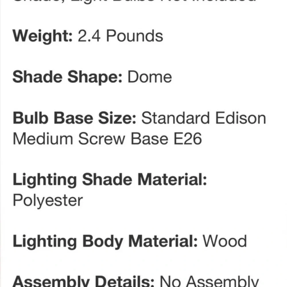 Wood Trumpeted Table Lamp & Shade - Hearth & Hand with Magnolia